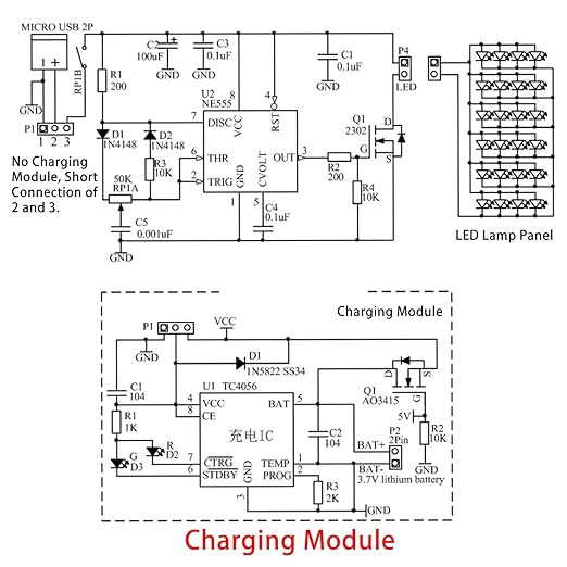 Soldering Practice Kit Desk Lamp Electronic Project
