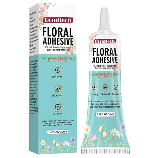 Floral Glue, Boutonnieres, Fabric and Wedding Craft Supplies, Fast Drying