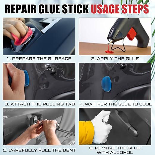 CroBlissful 1 Pc Paintless Dent Repair Glue Sticks PDR Glue Hot Sticks
