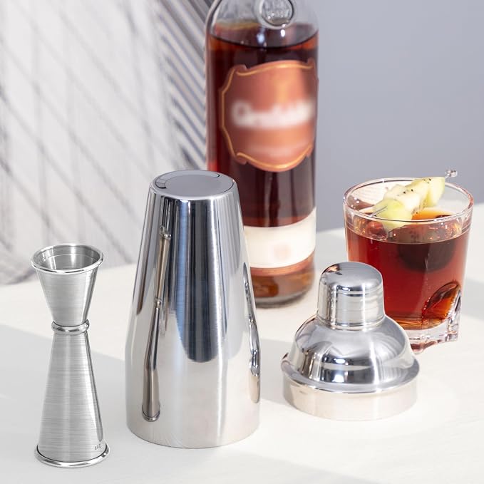 Jigger for Bartending, Briout Double Cocktail Jigger Japanese Premium 304 Food