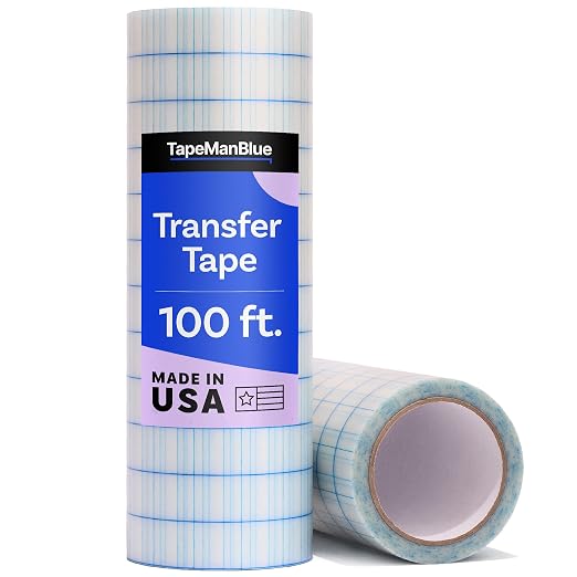TapeManBlue Clear Transfer Tape