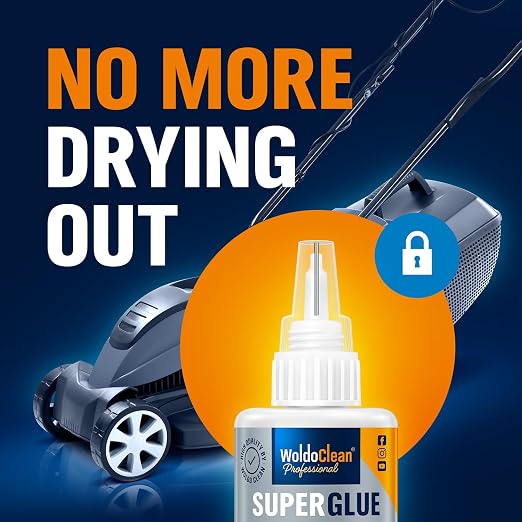 WoldoClean Metal Super Glue 25g Extra Strong Adhesive