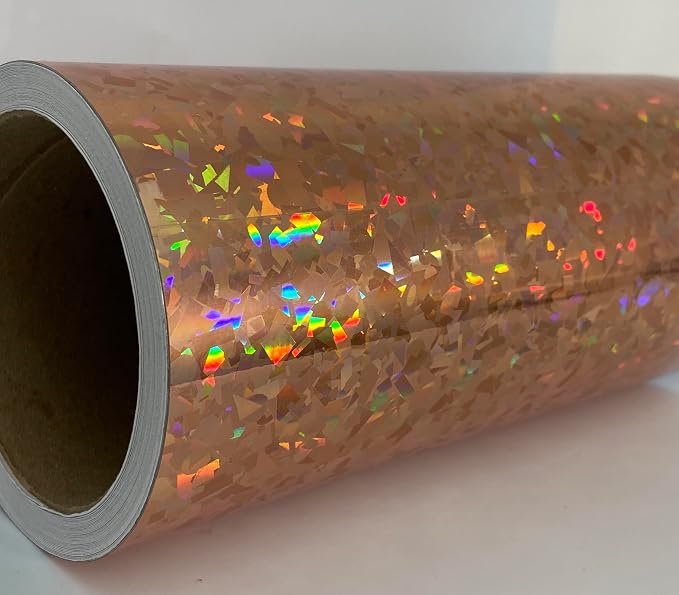 Holographic Crystal Sign Vinyl, HOLOCRYSTAL self-Adhesive Plastic