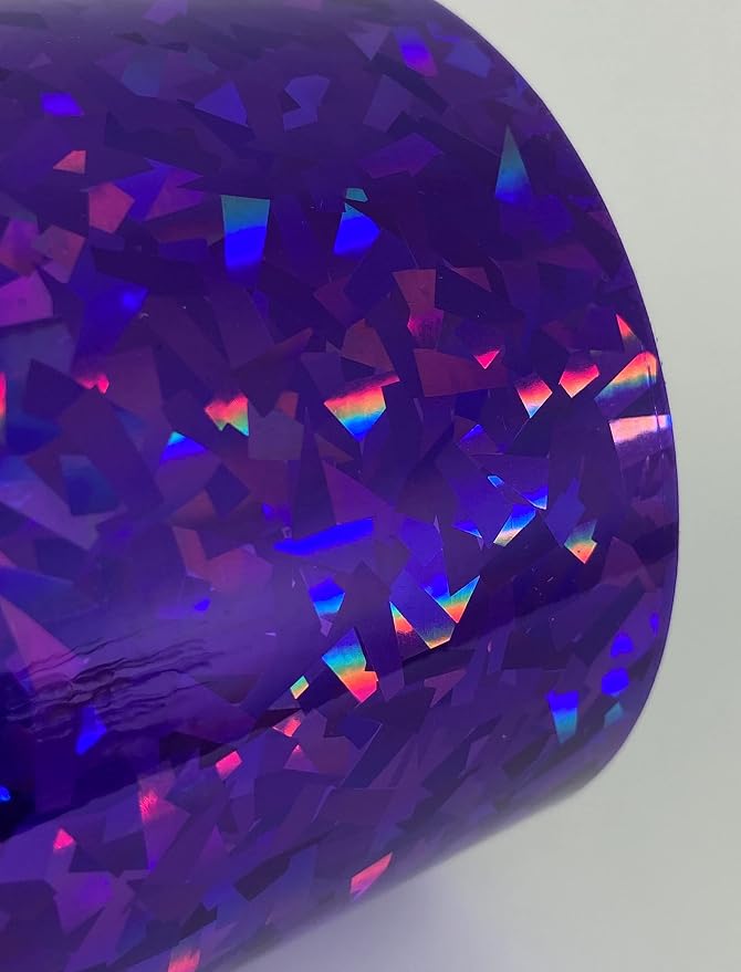 Holographic Crystal Sign Vinyl, HOLOCRYSTAL self-Adhesive Plastic