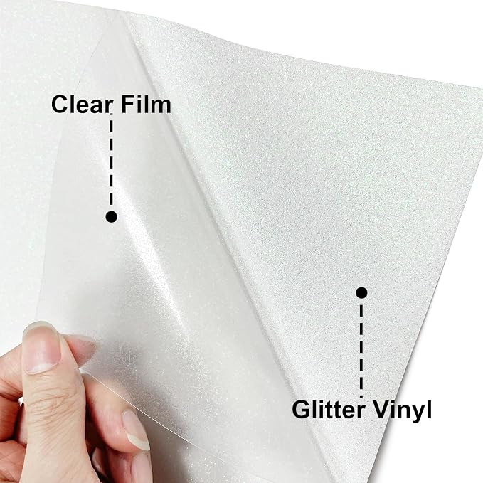 Glitter Puff Heat Transfer Vinyl, 12in X 5ft Iron on Vinyl | 3D Puff, Wash No
