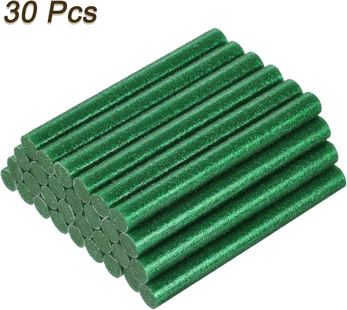 uxcell 30pcs Mini Hot Glue Gun Sticks 4-inch x 0.43-inch High Sticky Large Hot
