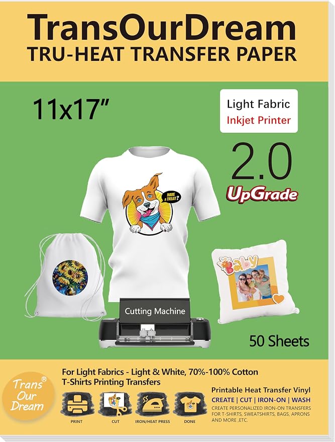 TransOurDream Light Heat Transfer Paper