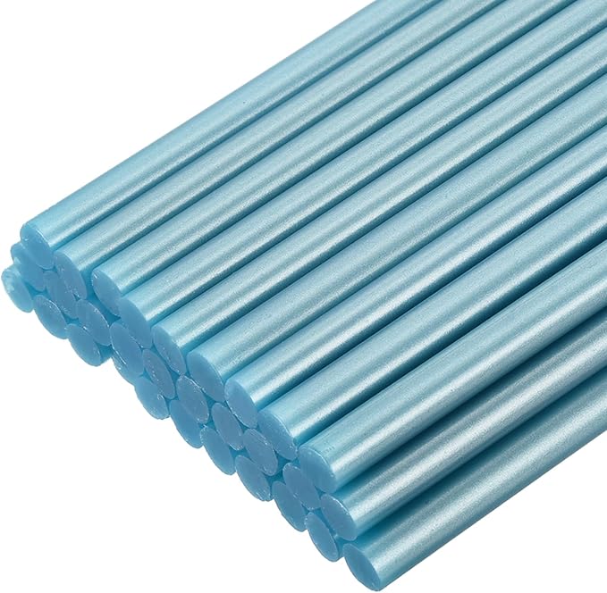 uxcell 30pcs Mini Hot Glue Gun Sticks 4-inch x 0.27-inch High Sticky Small Hot