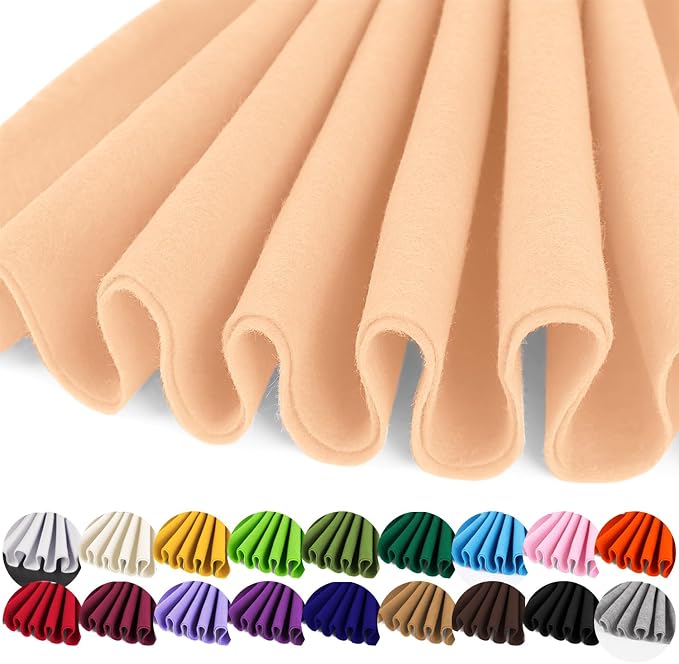 IONTACH 36" X 36" Soft Felt Fabric 1.6mm Thick | Felt Sheets