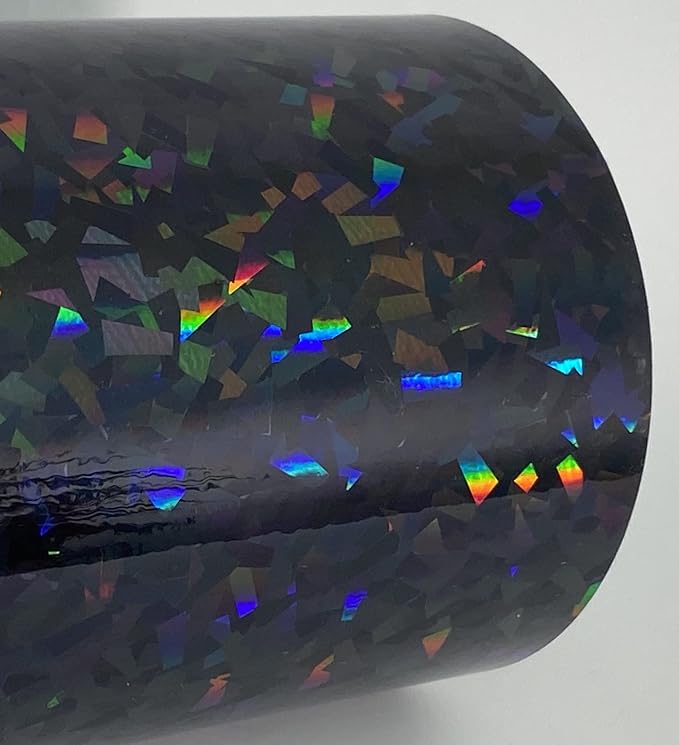 Holographic Crystal Sign Vinyl, HOLOCRYSTAL self-Adhesive Plastic