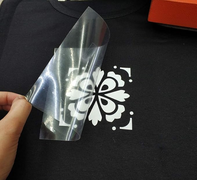 guangyintong Heat Transfer Vinyl White HTV Rolls, Glossy Surface White HTV Vinyl