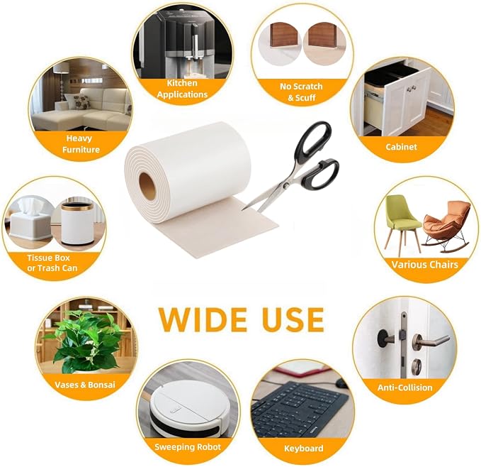 Furnigear Felt Furniture Pads