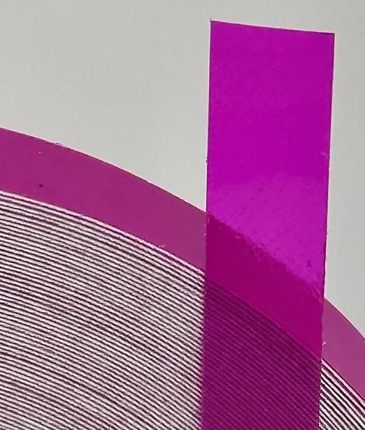 Transparent Vinyl Tape with Self-Adhesive.