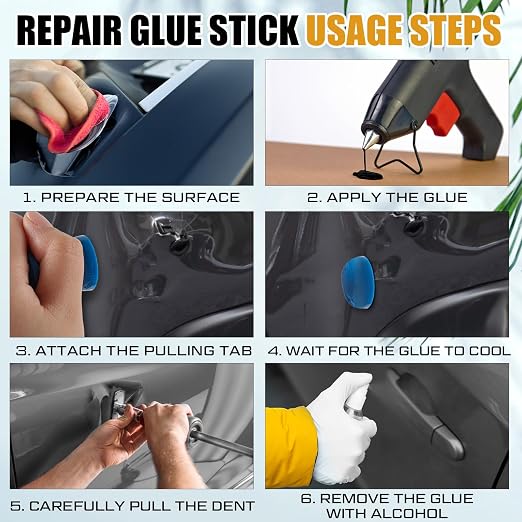 CroBlissful 1 Pc Paintless Dent Repair Glue Sticks PDR Glue Hot Sticks