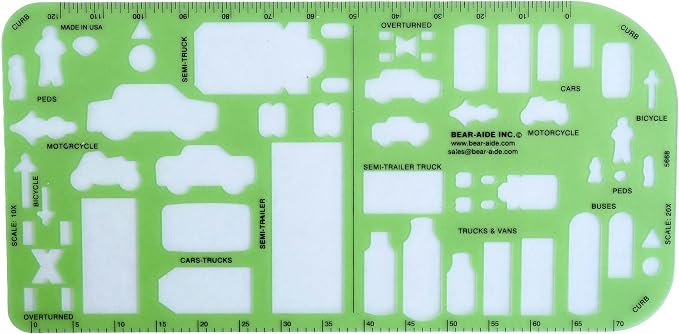 Traffic Drawing Template
