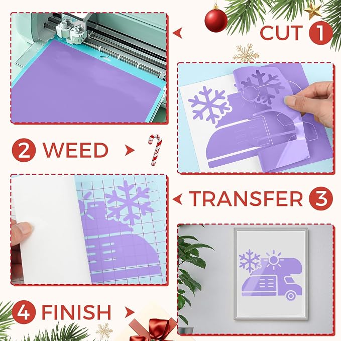 IModeur Glossy Purple Permanent Vinyl