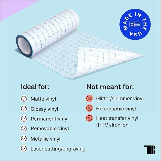 TapeManBlue Clear Transfer Tape