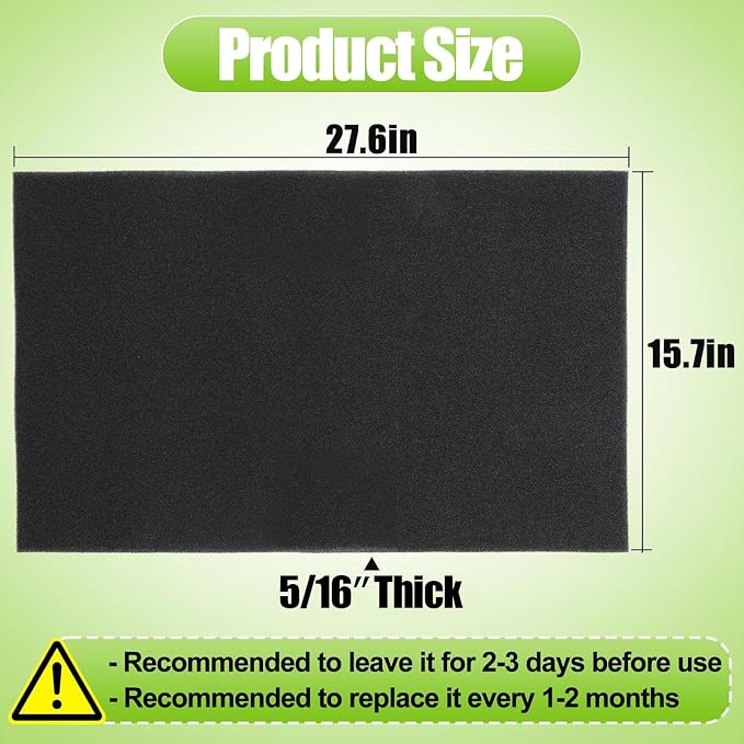 15.7" x 27.6" Extra Large Cuttable Air Conditioner Filters