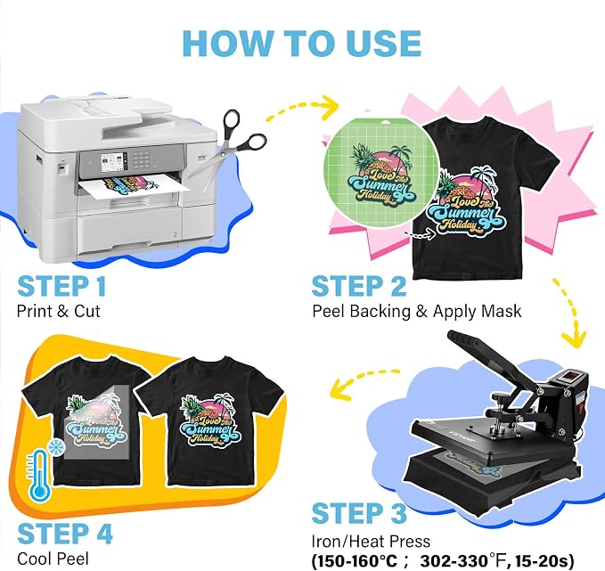 TECKWRAP Printable Heat Transfer Paper