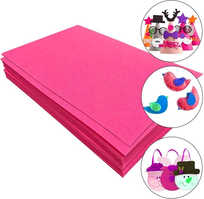 Stiff Felt Sheets, Craft Felt Square