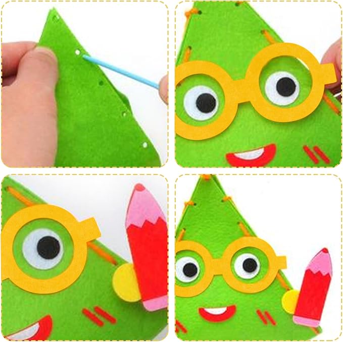 10Pcs Felt Sheets Fabric, 1mm | Polyester,