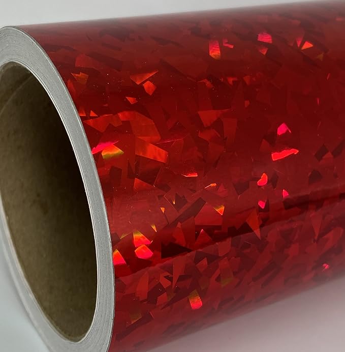 Holographic Crystal Sign Vinyl, HOLOCRYSTAL self-Adhesive Plastic