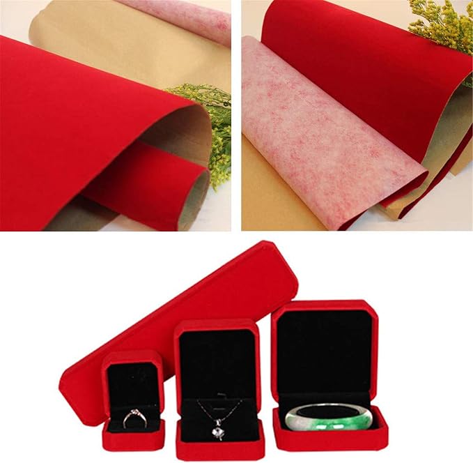 YaoHui 3PCS Self Adhesive Felt Sheets, Peel & Stick Felt Adhesive Sheets