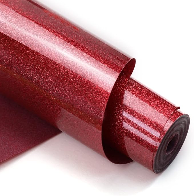 HTVRONT Glitter HTV, Easy-Weed for Craft Design