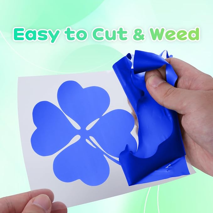 Aoder Blue Puff Vinyl Heat Transfer