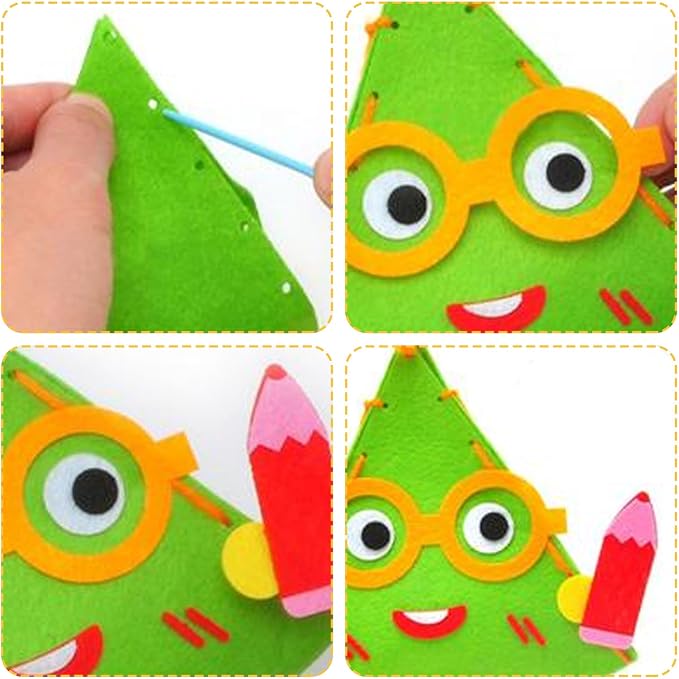 10Pcs Felt Sheets Fabric, 1mm | Polyester,