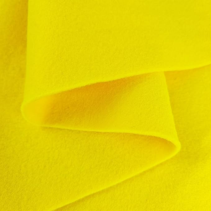 Jtnohx Color Felt, 1 Square Yard Felt Fabric, 1.4mm Thickness Flexible Craft