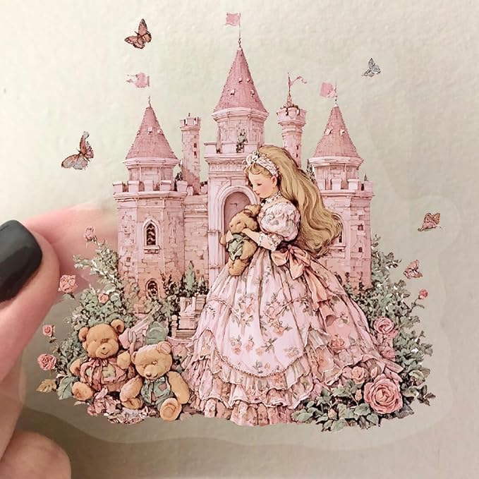 50 PCS Fairytale Princess Stickers