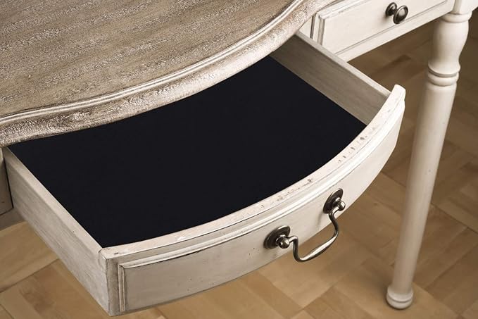 Black Self Adhesive Velvet Fabric Sticky Felt Sheets