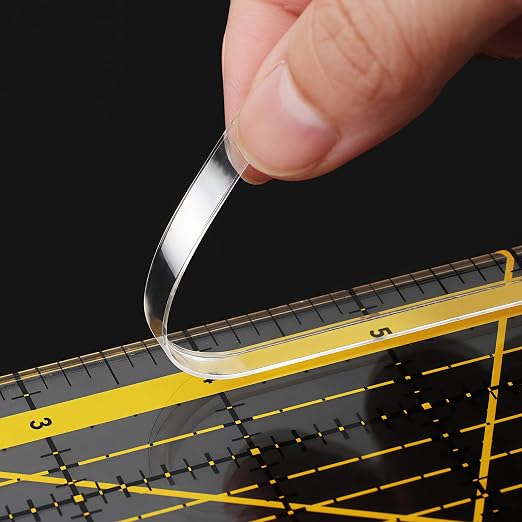 Ruler Grips, Non-Slip Silicone Rings, Quilt Template Grips