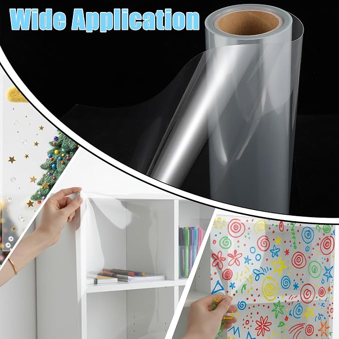 12 Inches x 80 ft 6 Mil Rolls Blank Stencil Sheets Acetate Sheets Clear