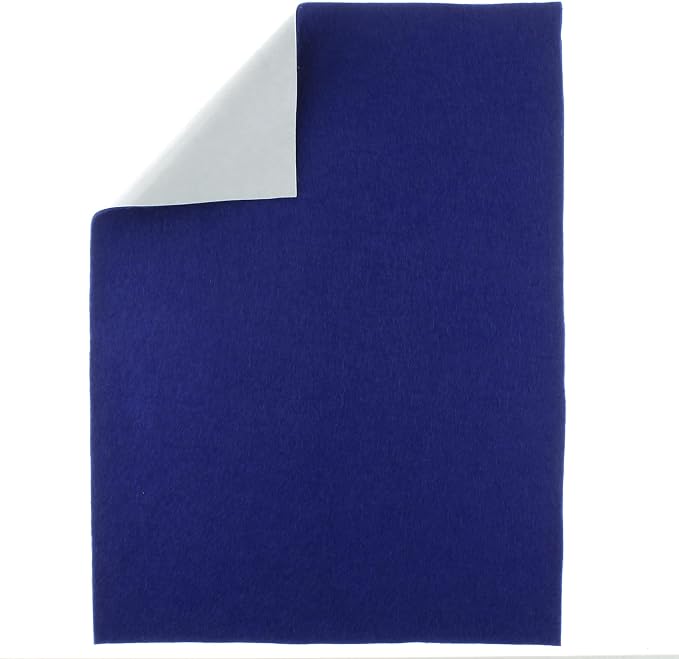 HBC Merino Wool Blend Felt Crafting Sheets Adhesive Backed