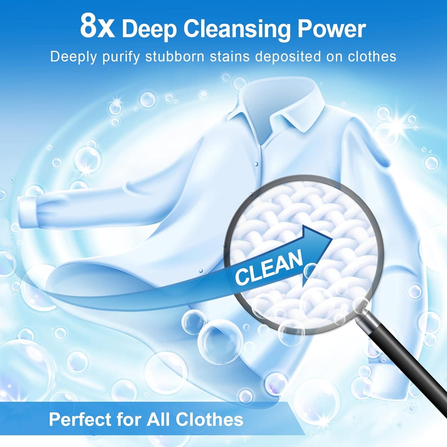 Laundry Detergent Sheets, 200 Count, Fragrance Free, Unscented, Eco-Friendly, Hypoallergenic, Biodegradable, Plastic Free, Liquidless, Suitable for Sensitive Skin