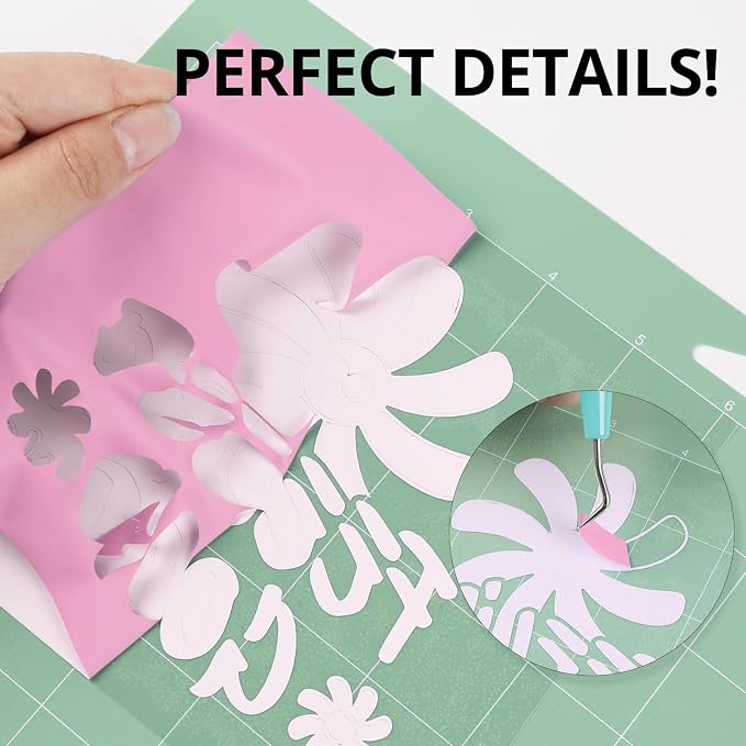 HTVRONT Pink Heat Transfer Vinyl Rolls