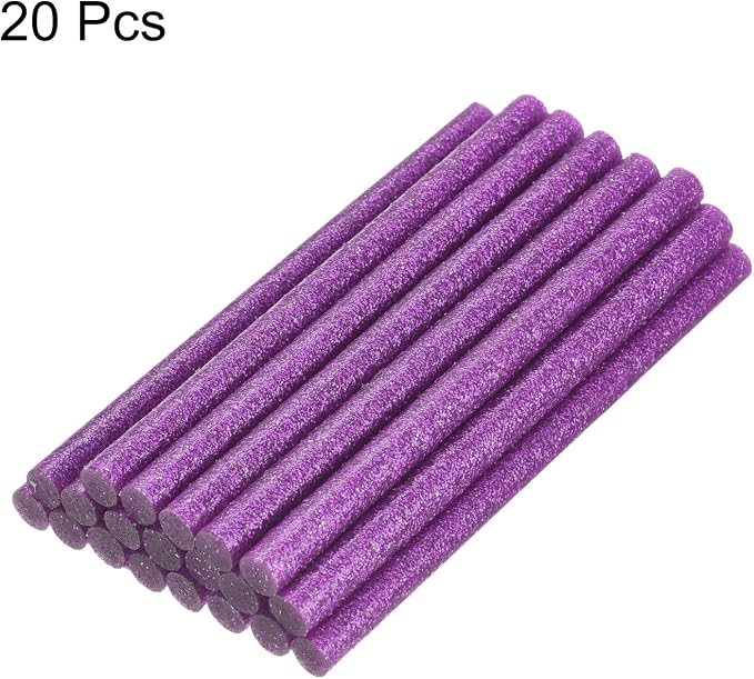 uxcell 20pcs Hot Glue Sticks for Glue Gun 11mm/0.43-inch x 4-inch Mini Hot Melt