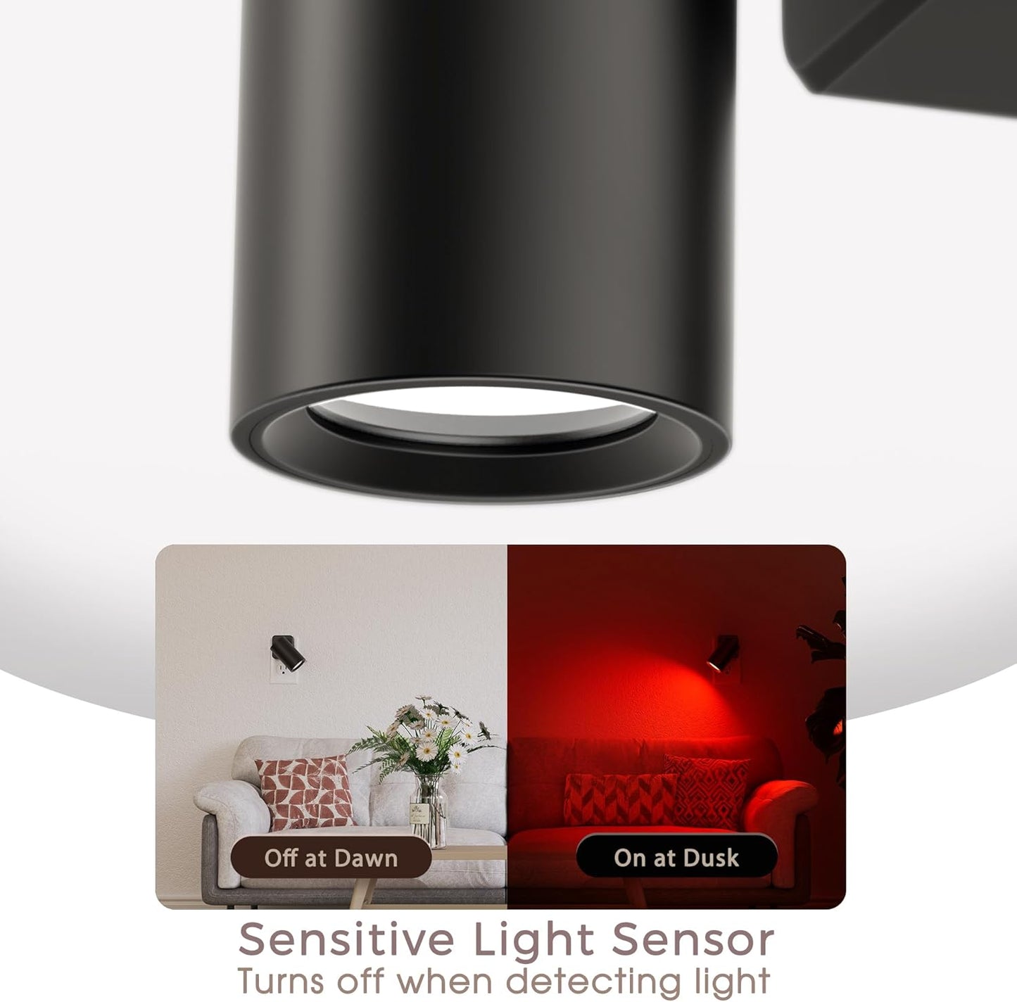 Briignite Night Lights Plug into Wall, 320° Rotation Night Light, RGB Color Changing Nightlight, Spot Light Dimmable Brightness, Dusk to Dawn Nightlight for Bedroom, Spot Light, Kids Room, Stair