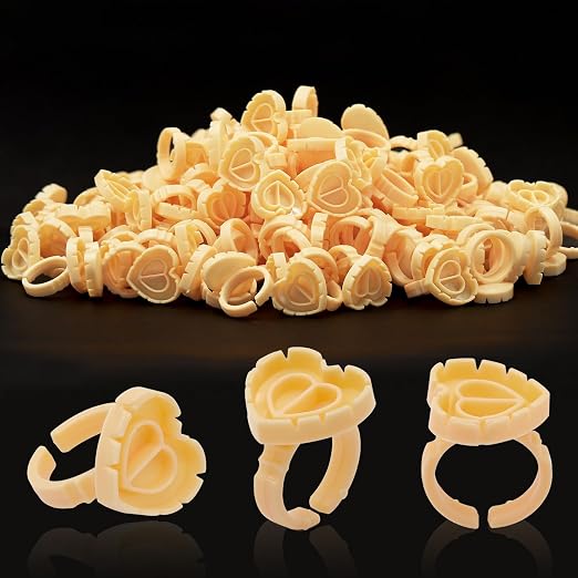 Pretty memory 150 Pcs Glue Rings