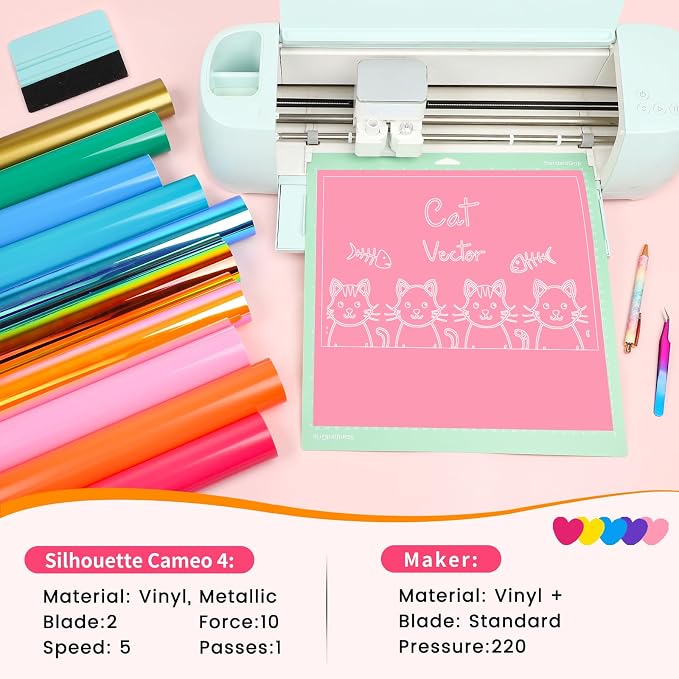VINYL FROG 45PCS Accessories Bundle
