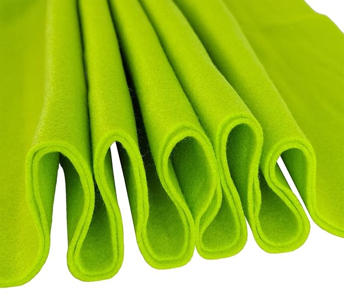 Jtnohx Color Felt, 1 Square Yard Felt Fabric, 1.4mm Thickness Flexible Craft