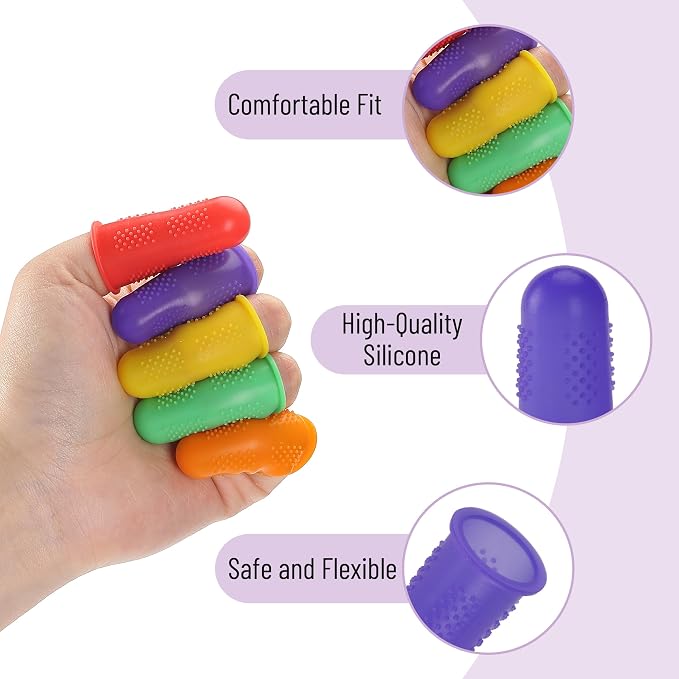 Mr. Pen- Hot Glue Gun Finger Protectors, Rubber Fingers Tips, Rubber Finger