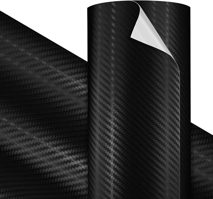 VViViD Premium Ultra Matte 3D Black Carbon Craft Vinyl Roll 1ft x 5ft –