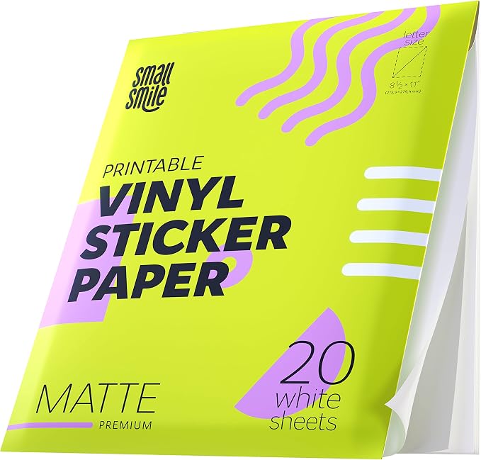Premium Printable Vinyl Sticker Paper
