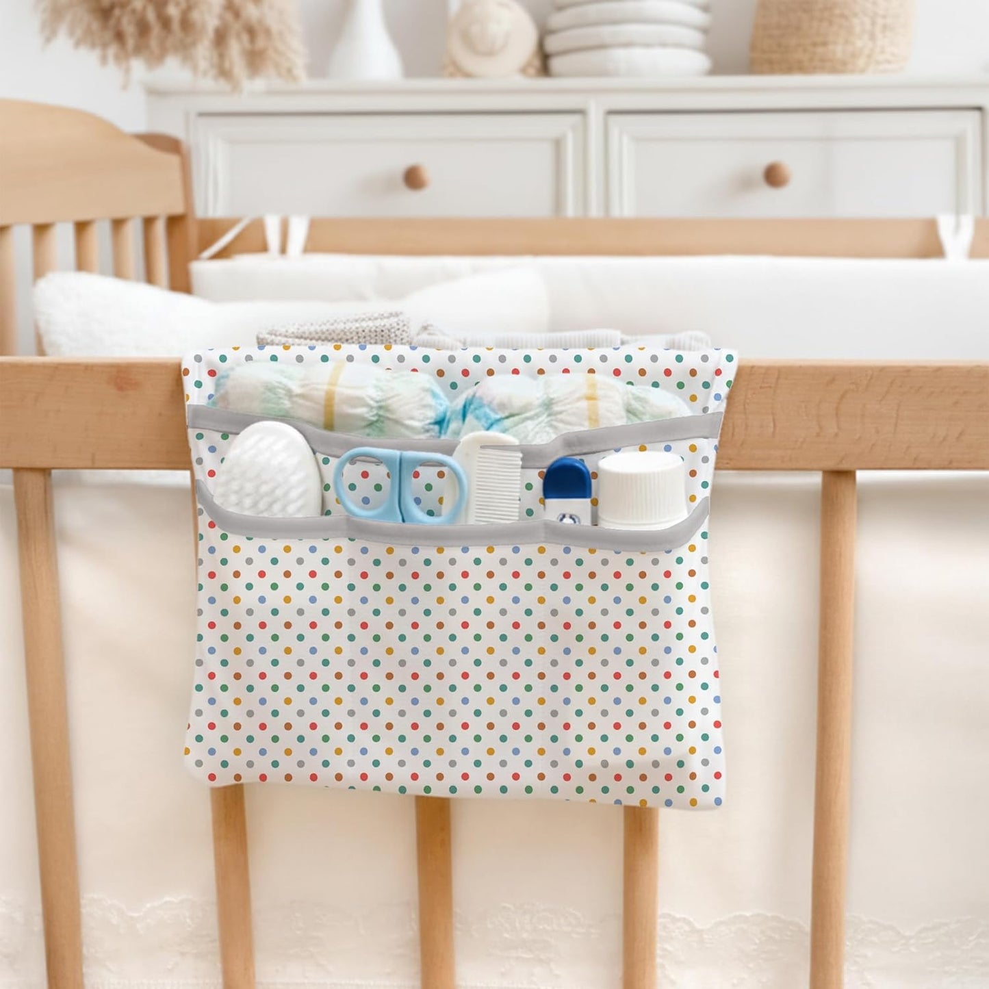 HAMUR Baby Diaper Bag Organizer – Travel-Friendly, Compact & Foldable | Stroller Pouch for Newborn Essentials – Must-Have for Boys & Girls (Animal)