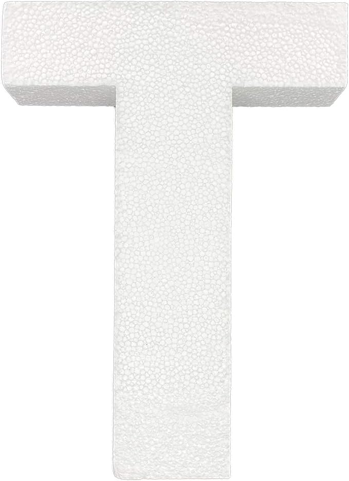 12 Inch Smooth Foam Letters