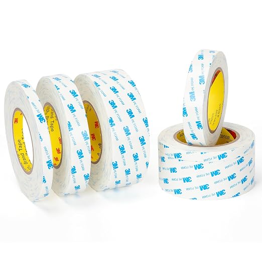 3M Double Sided Tape 1"×16.5Ft No Damage Double Sided Wall Tape | Heavy Duty PE