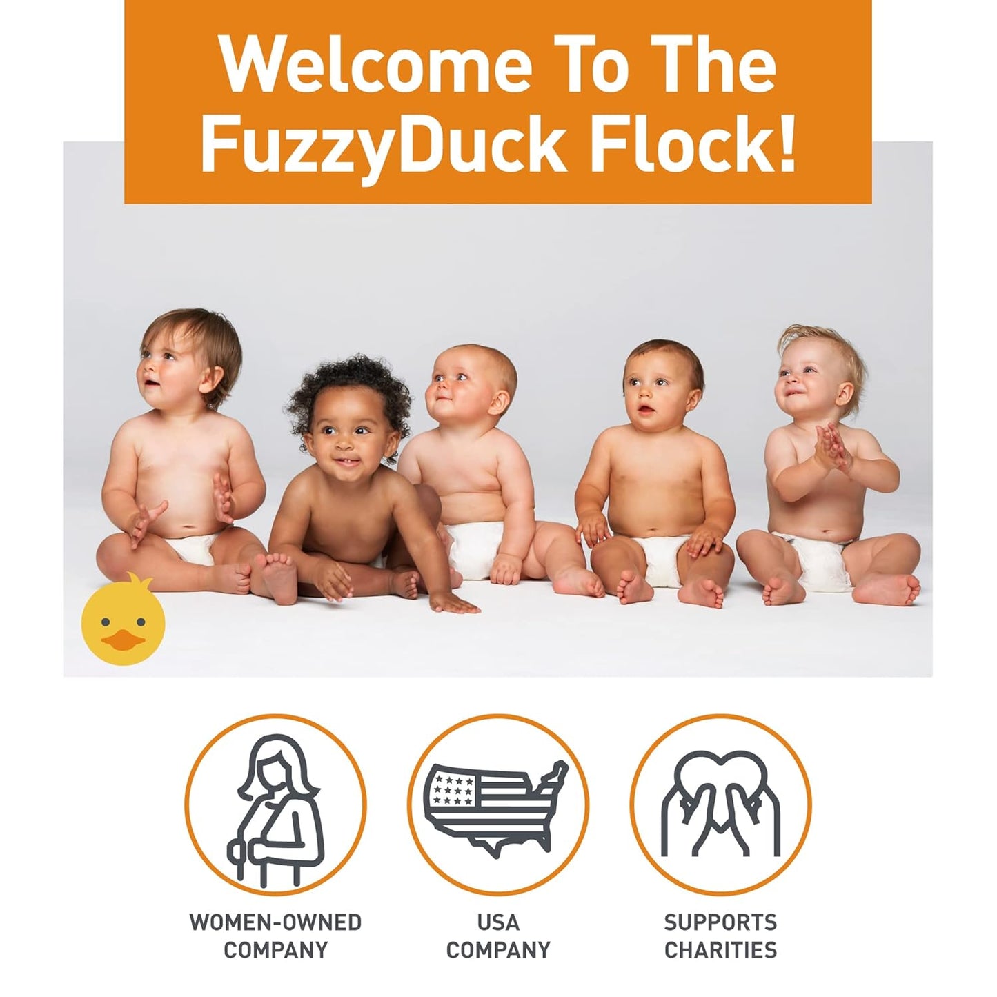 FuzzyDuck Kids Detangler & Leave-in Conditioner – Lightweight Moisturizer for Frizz Control & Curl Definition, Hydrates & Softens Dry Hair with Aloe, Sea Botanicals & Honey (Citrus Bamboo, 8oz)